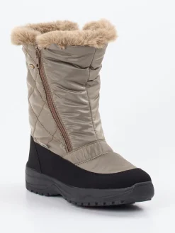 – Winterstiefel aus Nylon in Taupe-Lackner Hot