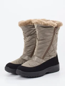 – Winterstiefel aus Nylon in Taupe-Lackner Hot