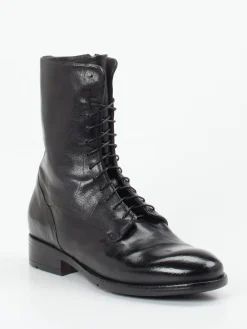 – Schnürstiefelette aus Büffelleder-Lemargo Online