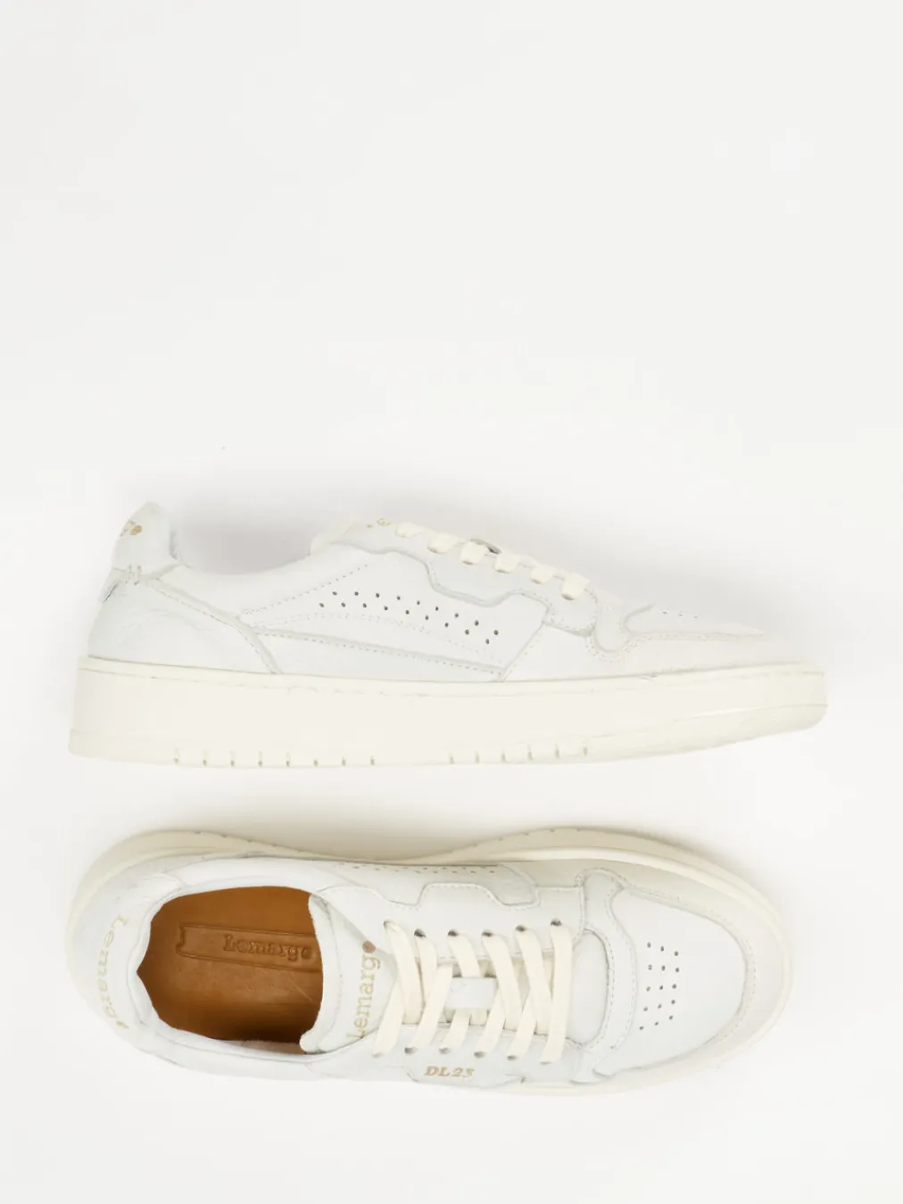 – Sneaker aus genarbtem Glattleder Off-White-Lemargo