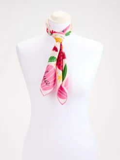 – Halstuch aus Seide mit Print-Design-Lua Accessories Sale