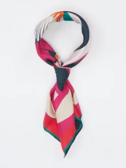 – Halstuch aus Satin mit Print-Lua Accessories