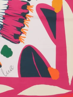 – Halstuch aus Satin mit Print-Lua Accessories