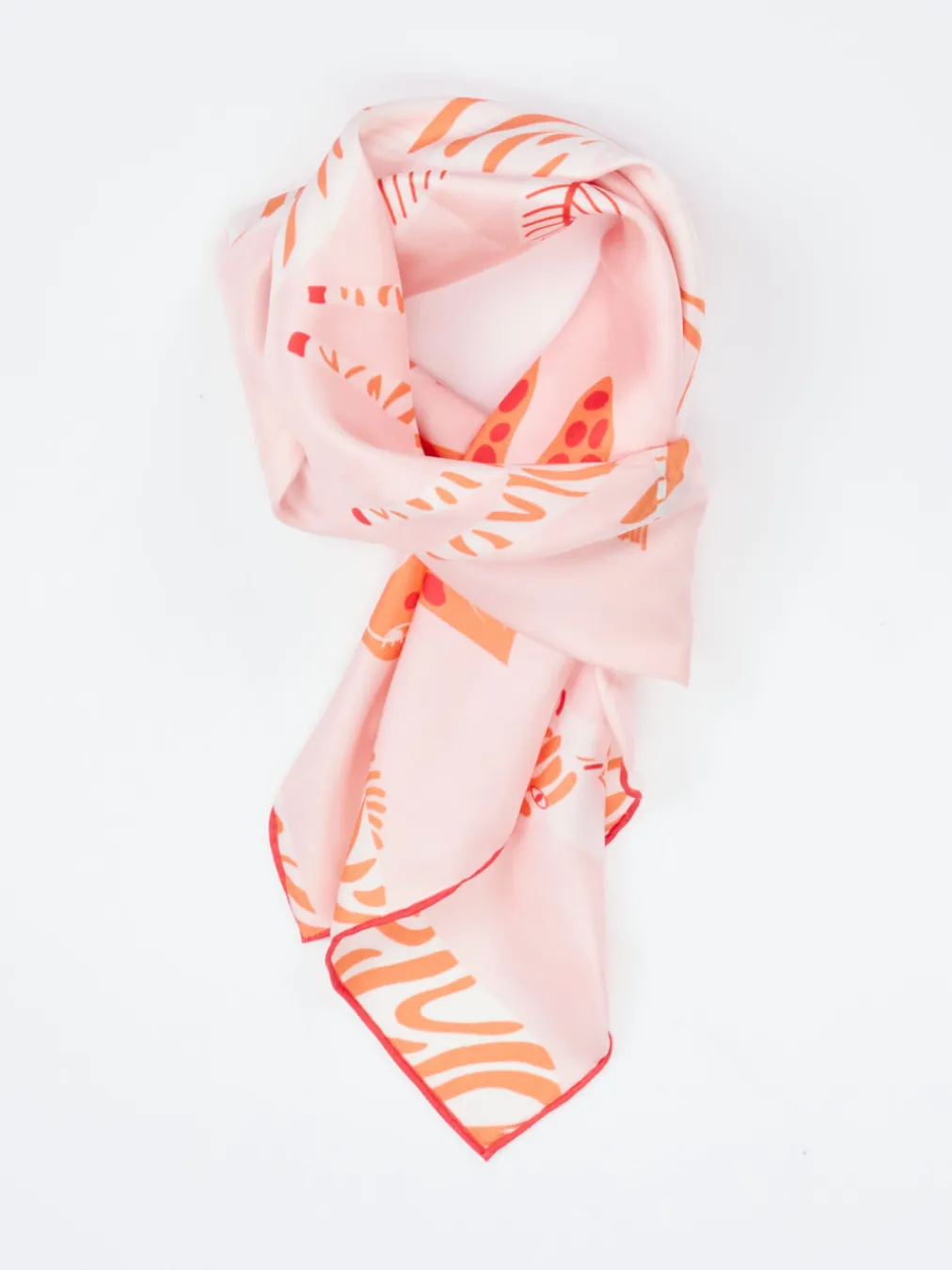 – Halstuch aus Seide mit Tiermotiv-Lua Accessories Best