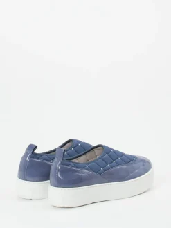 – Slip-On Sneaker aus Velourleder in grau-Mania Online