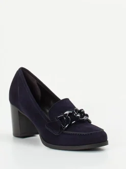 – Pumps aus Veloursleder in Dunkel-Mannori Best