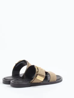 – Damen-Pantolette aus Kalbleder sandbeige-Marc O'Polo Clearance