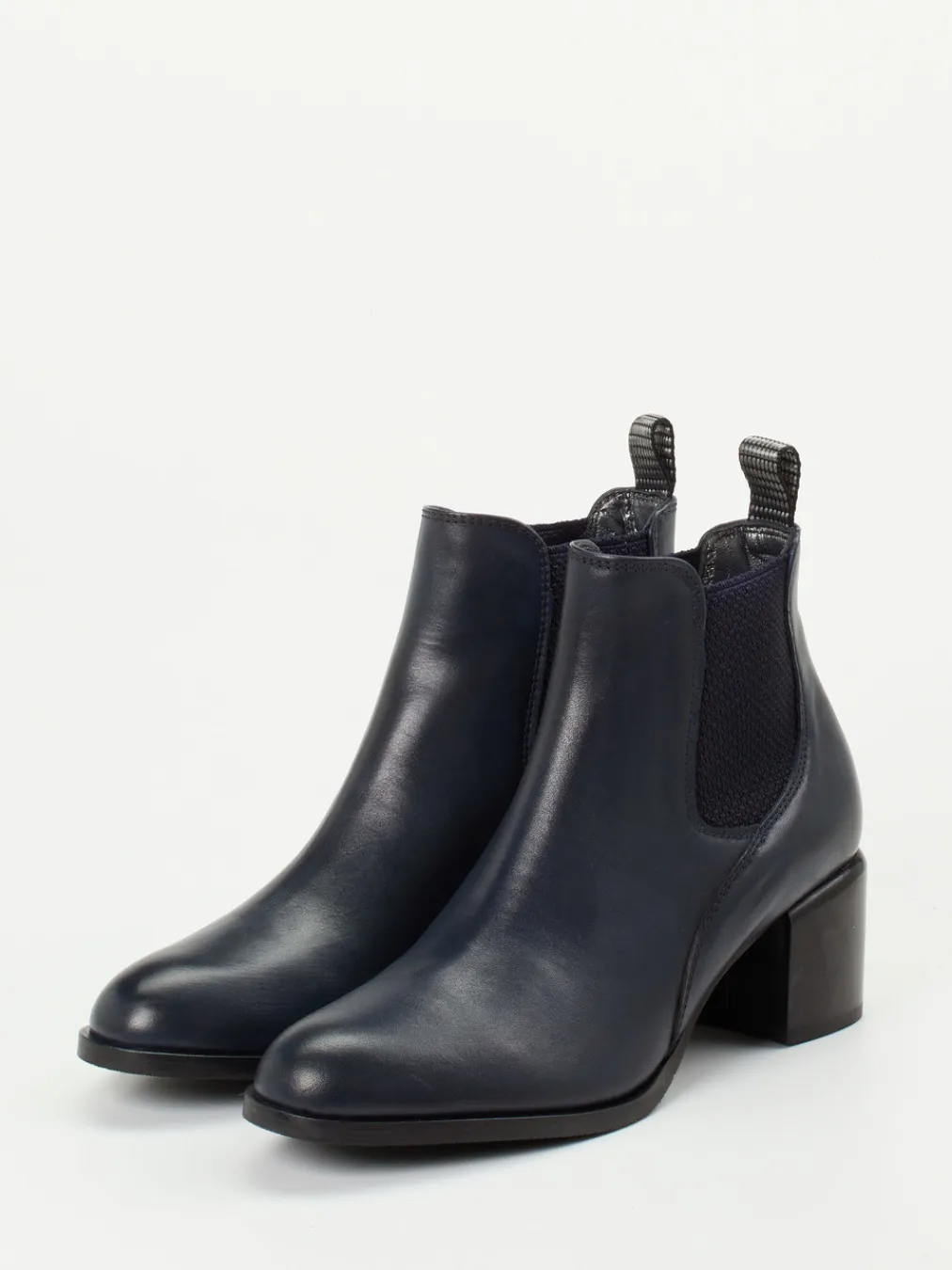 – Chelsea Boots aus Kalbleder Dunkel-Maripé Sale
