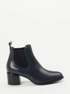 – Chelsea Boots aus Kalbleder Dunkel-Maripé Sale