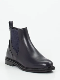 – Chelsea Boots aus Kalbleder in Dunkel-Maripé Discount