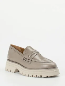 – Chunky Loafer aus Hochglanzleder-Maripé New