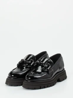 – Chunky Loafer aus Lackleder-Maripé Discount