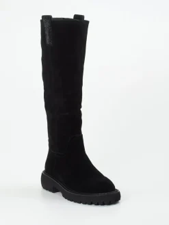 – Langschaftstiefel aus Veloursleder-Maripé Discount