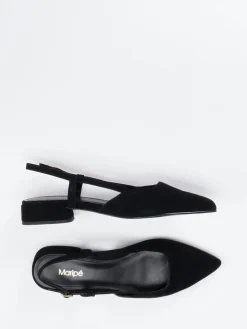 – Slingback-Ballerinas aus Veloursleder-Maripé Outlet