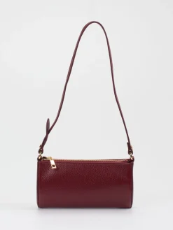 – Baguette-Bag aus Kalbleder wein-Marlon Firenze Online