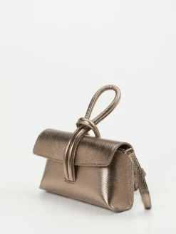 – Clutch aus Metallicleder bronze-Marlon Firenze Best