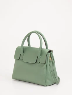 – Handtasche aus Kalbleder Salbei-Marlon Firenze Online