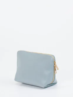 – Kosmetiktasche aus Kalbleder Hell-Marlon Firenze Best