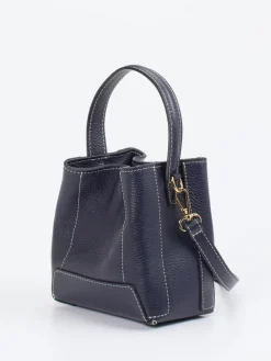 – Minitasche aus Kalbleder Dunkel-Marlon Firenze Hot