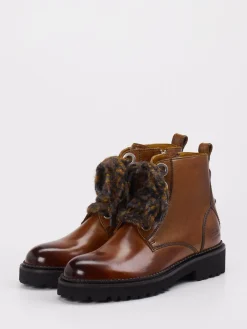 Melvin & Hamilton – Schnürboots aus Kalbleder cognac-Melvin u0026 Hamilton Outlet