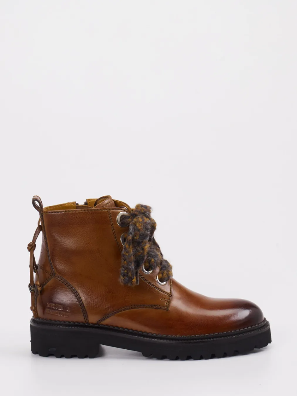 Melvin & Hamilton – Schnürboots aus Kalbleder cognac-Melvin u0026 Hamilton Outlet