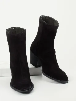 – Ankle Boots aus Veloursleder-Officine Creative Sale