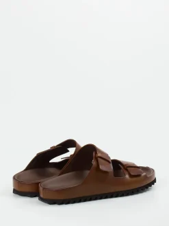 – Pantolette aus Kalbleder mittel-Officine Creative