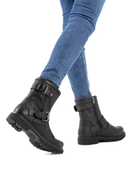 – Biker Boots aus Kalbleder-Panama Jack Sale