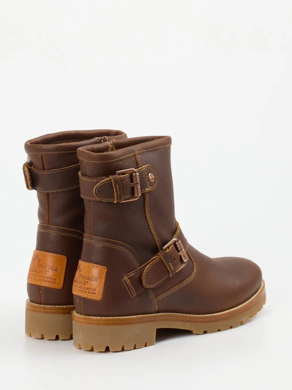 – Biker-Stiefelette aus Lammleder-Panama Jack Clearance