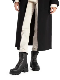 – Schnürstiefelette aus Lammleder-Panama Jack