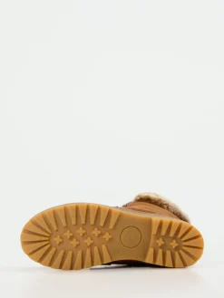 – Schnürstiefelette aus Lammleder cognac-Panama Jack New