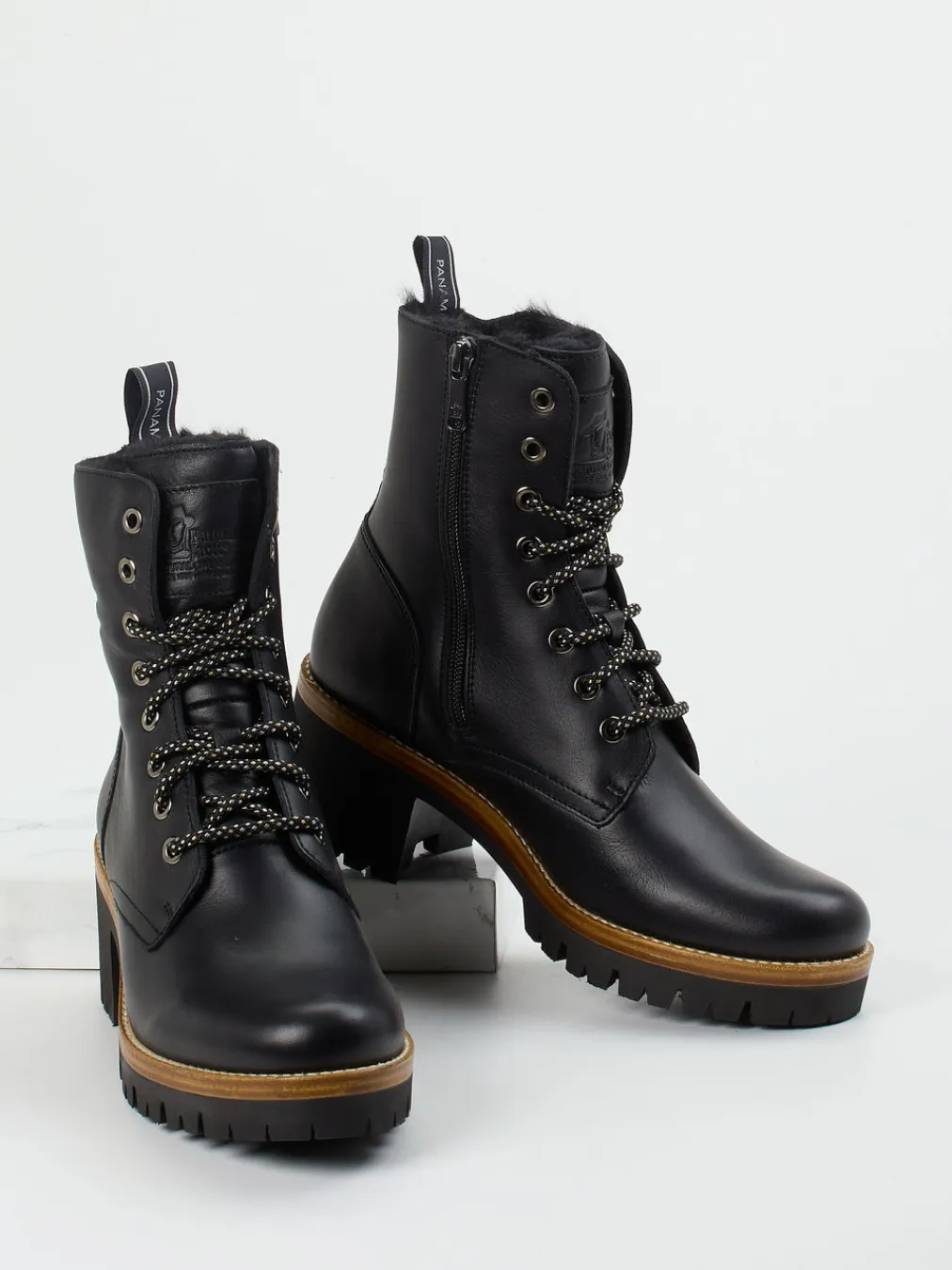 – Stiefelette aus Kalbleder-Panama Jack New