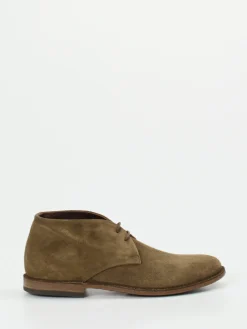 – Desert Boots aus Veloursleder olivbraun-Pantanetti Discount