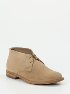 – Desert Boots aus Veloursleder beige-Pantanetti Online