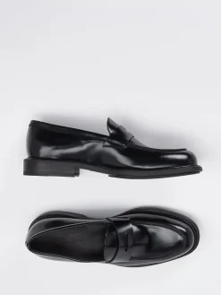 – Penny Loafer aus Hochglanzleder-Pantanetti Online