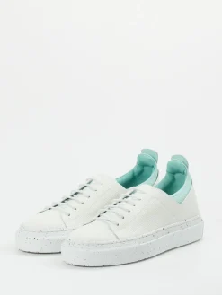 – Sneaker aus geprägtem Leder Offwhite-Pantanetti Hot