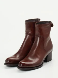 – Stiefeletten aus Büffelleder kastanien-Pantanetti