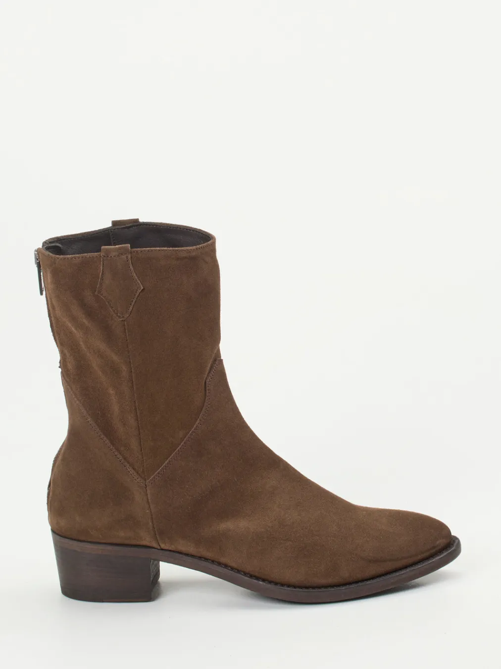 – Western-Stiefeletten aus Veloursleder-Pantanetti Discount