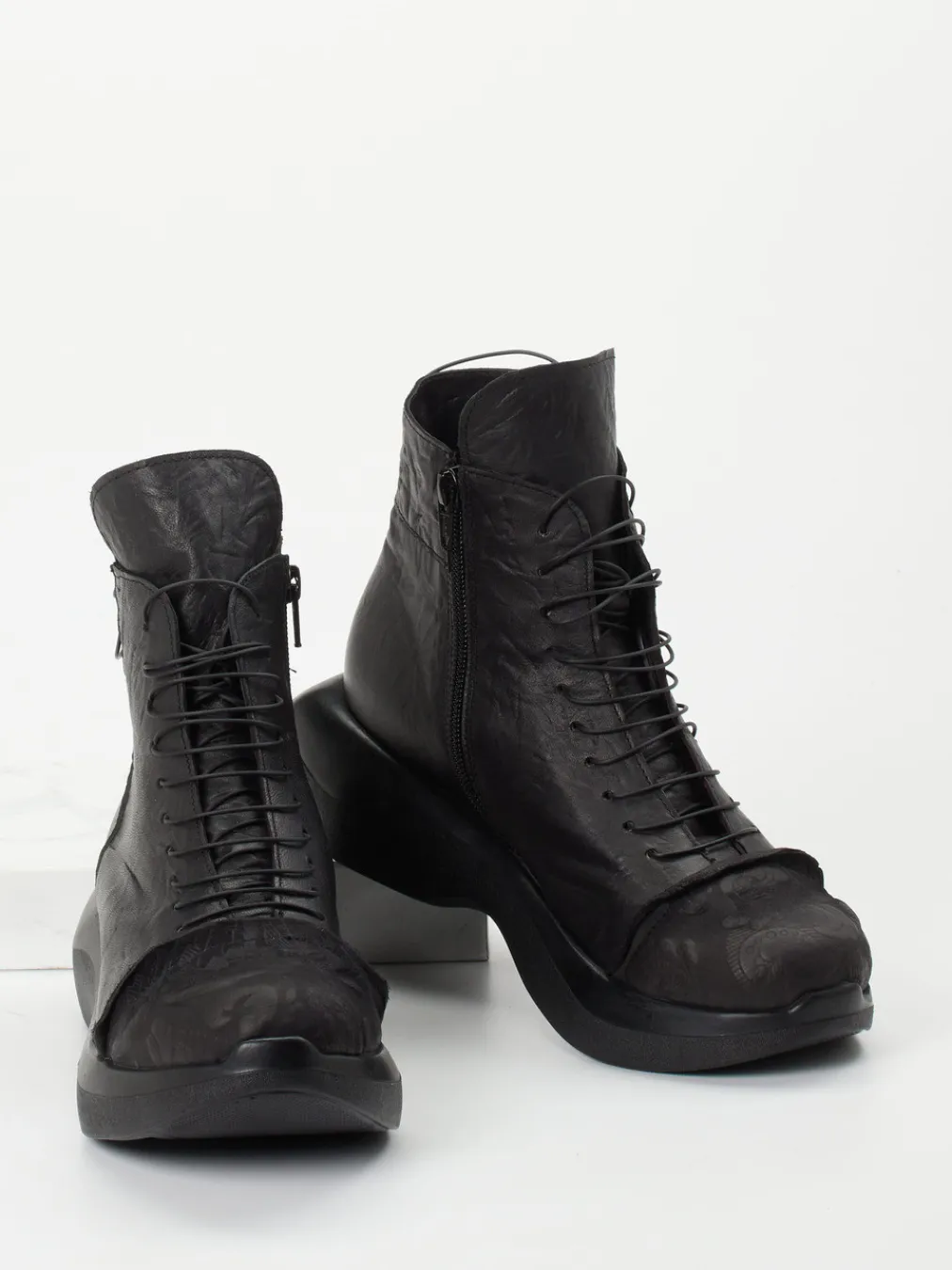 – Schnürstiefelette aus Lammleder in-Papucei Sale