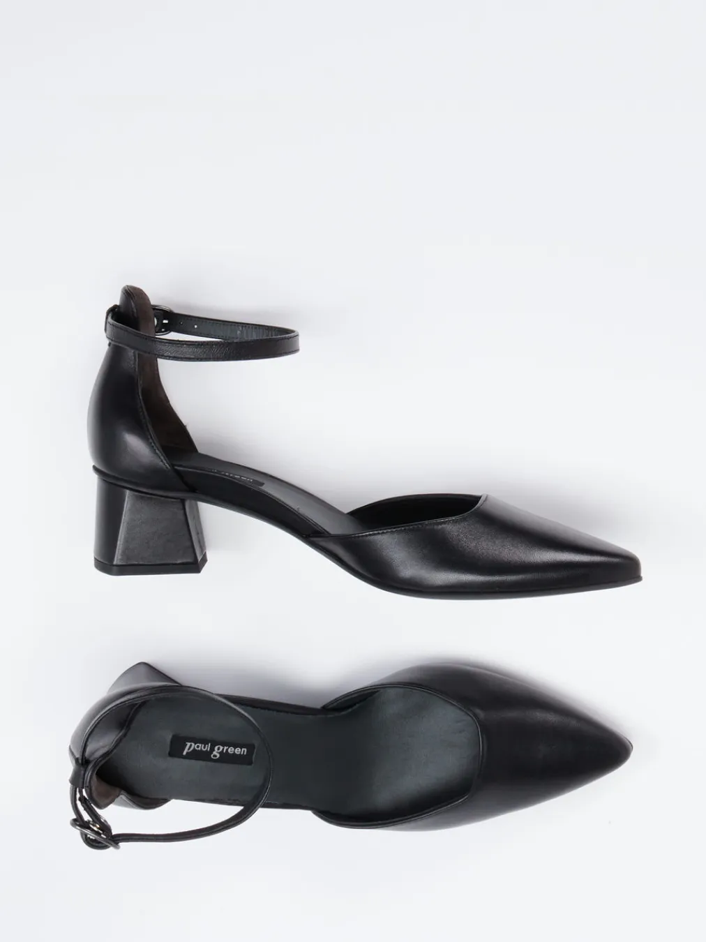 – Ankle Strap Pumps aus Lammleder-Paul Green Clearance