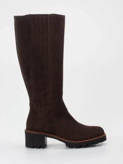 – Kniehohe Stiefel aus Veloursleder-Paul Green Online