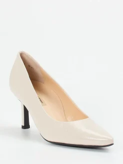 – Pumps aus Lackleder in Cremeweiß-Paul Green Discount