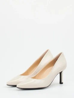 – Pumps aus Lackleder in Cremeweiß-Paul Green Discount