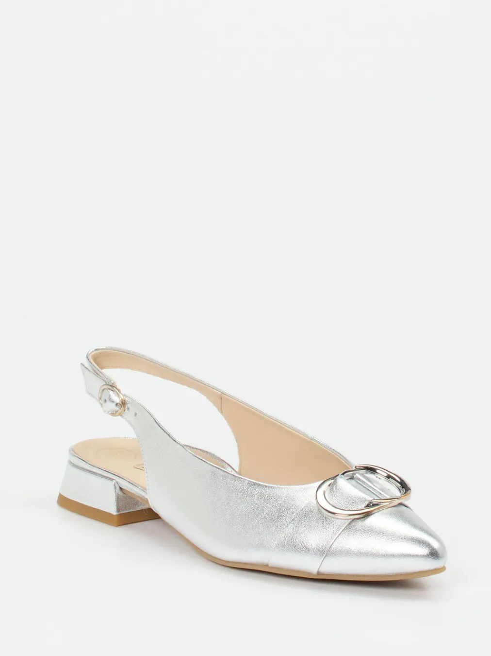 – Slingpumps aus Metallicleder in-Paul Green Discount