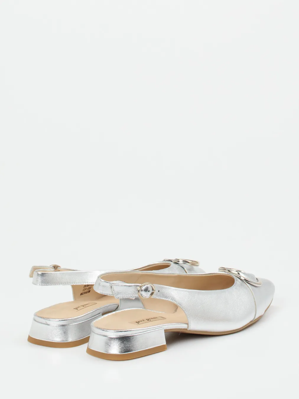 – Slingpumps aus Metallicleder in-Paul Green Discount