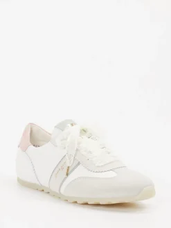 – Sneaker aus Leder-Mix in Offwhite-Paul Green Discount
