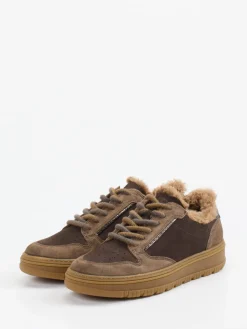 – Sneaker aus Velourleder mittel-Paul Green Hot