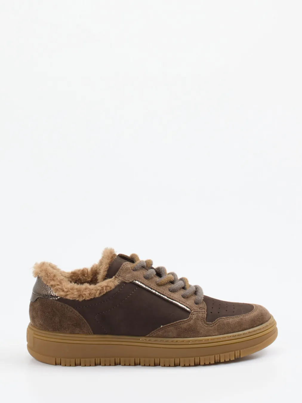 – Sneaker aus Velourleder mittel-Paul Green Hot