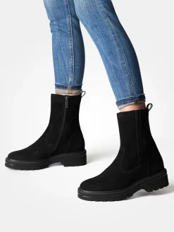 – Stiefeletten aus Veloursleder-Paul Green Sale