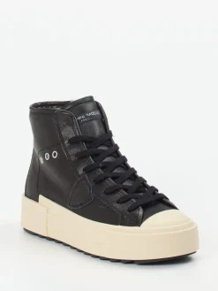 – High-Top Sneaker aus Kalbleder-Philippe Model Online